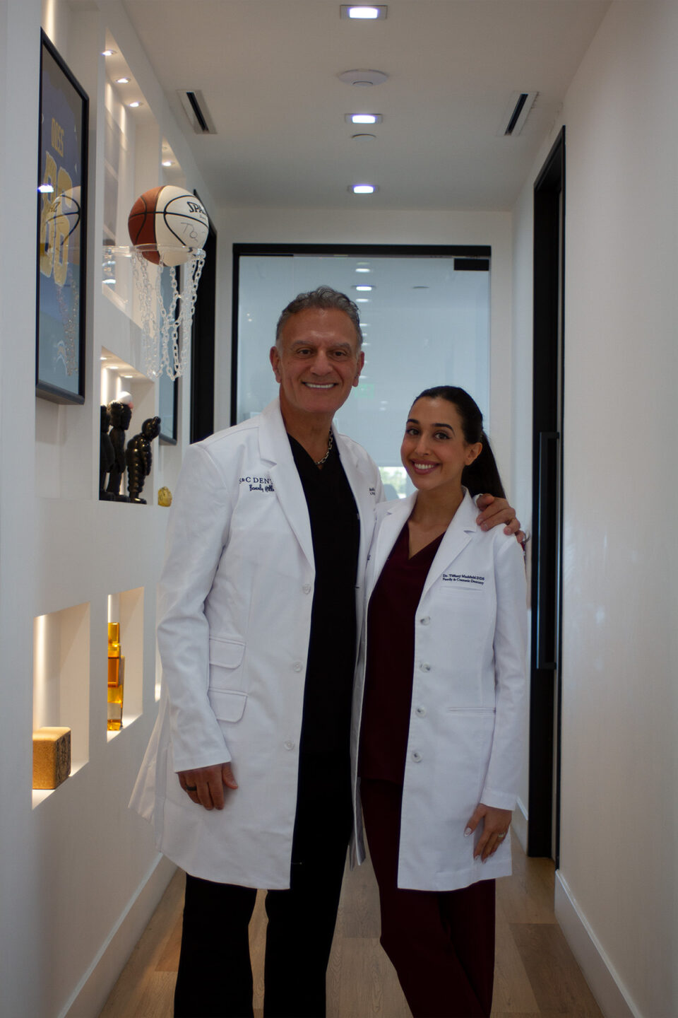 Dr. Kouroush Maddahi and Dr. Tiffany Maddahi Portrait