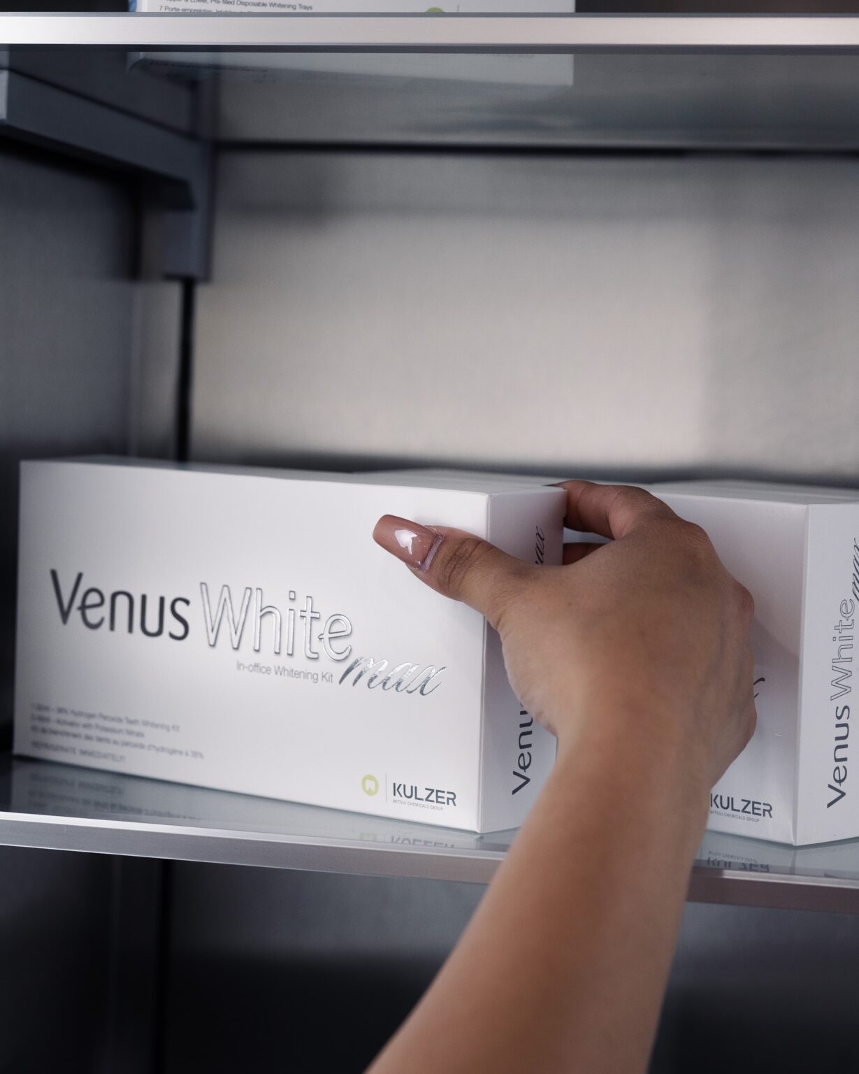 A Venus White Max professional teeth whitening kit at S&C Dental Beverly Hills